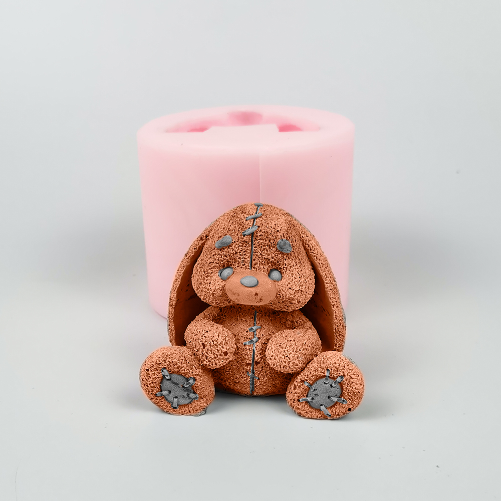 Bunny Cake Mold - Formy silikonowe 3D Cute Cartoon wypchana