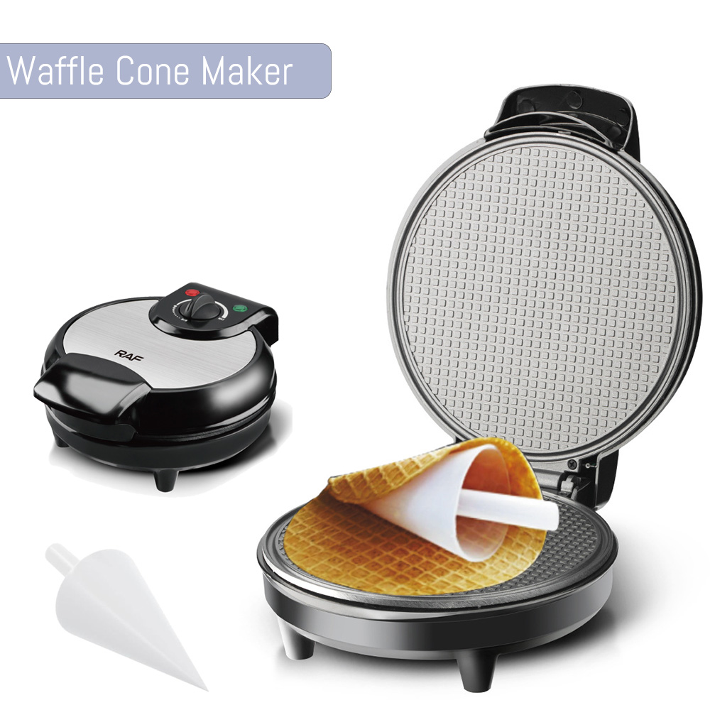 Waffle Cone Maker - Elektryczna maszyna do robienia rożków waflowych