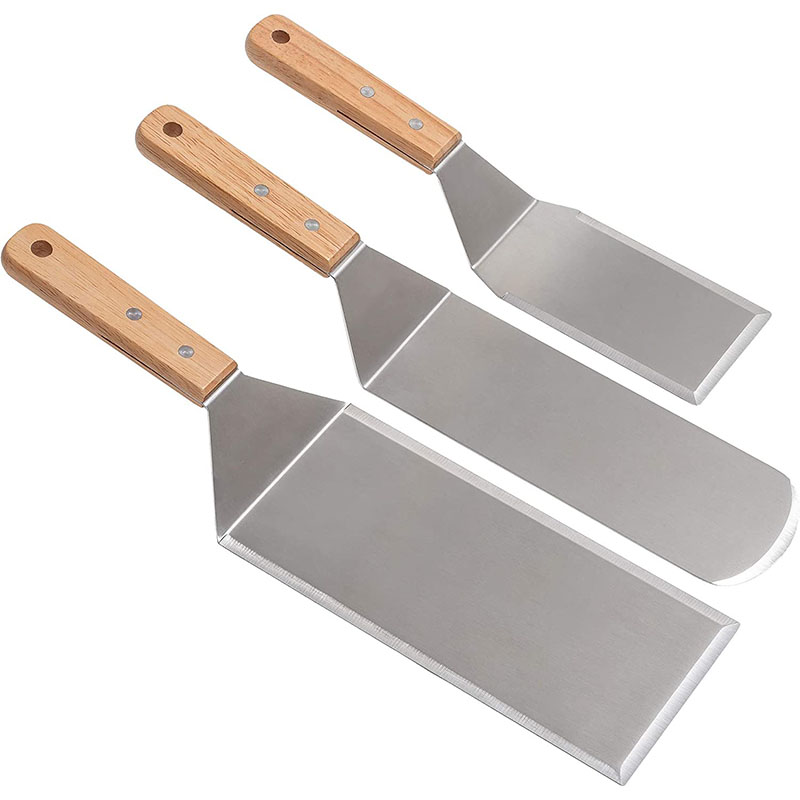 Okonomiyaki Spatula - Profesjonalny zestaw szpatułek, ponadwymiarowy patelnia do