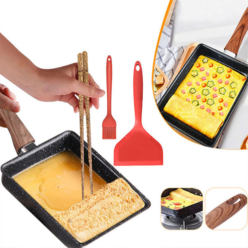Cast Iron Corn - Tamagoyaki Japońska patelnia do omletów Nieprzywierająca