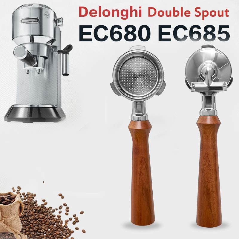 Delonghi Espresso Magnifica - Podwójna wylewka 51mm Portafilter do kawy