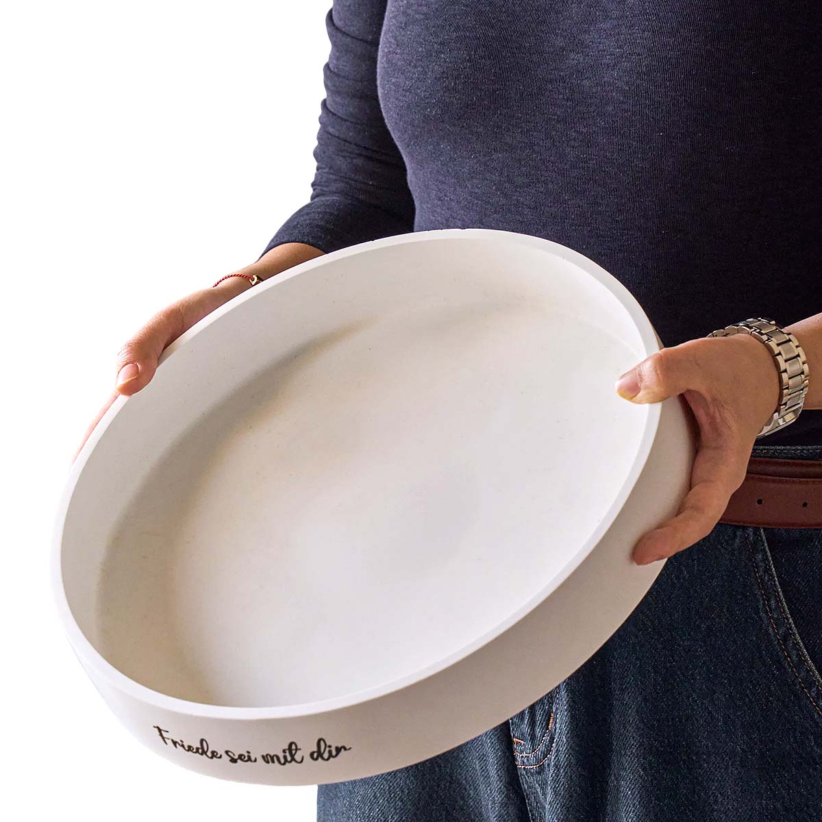Potsticker Mold - Forma silikonowa do betonu, okrągła misa