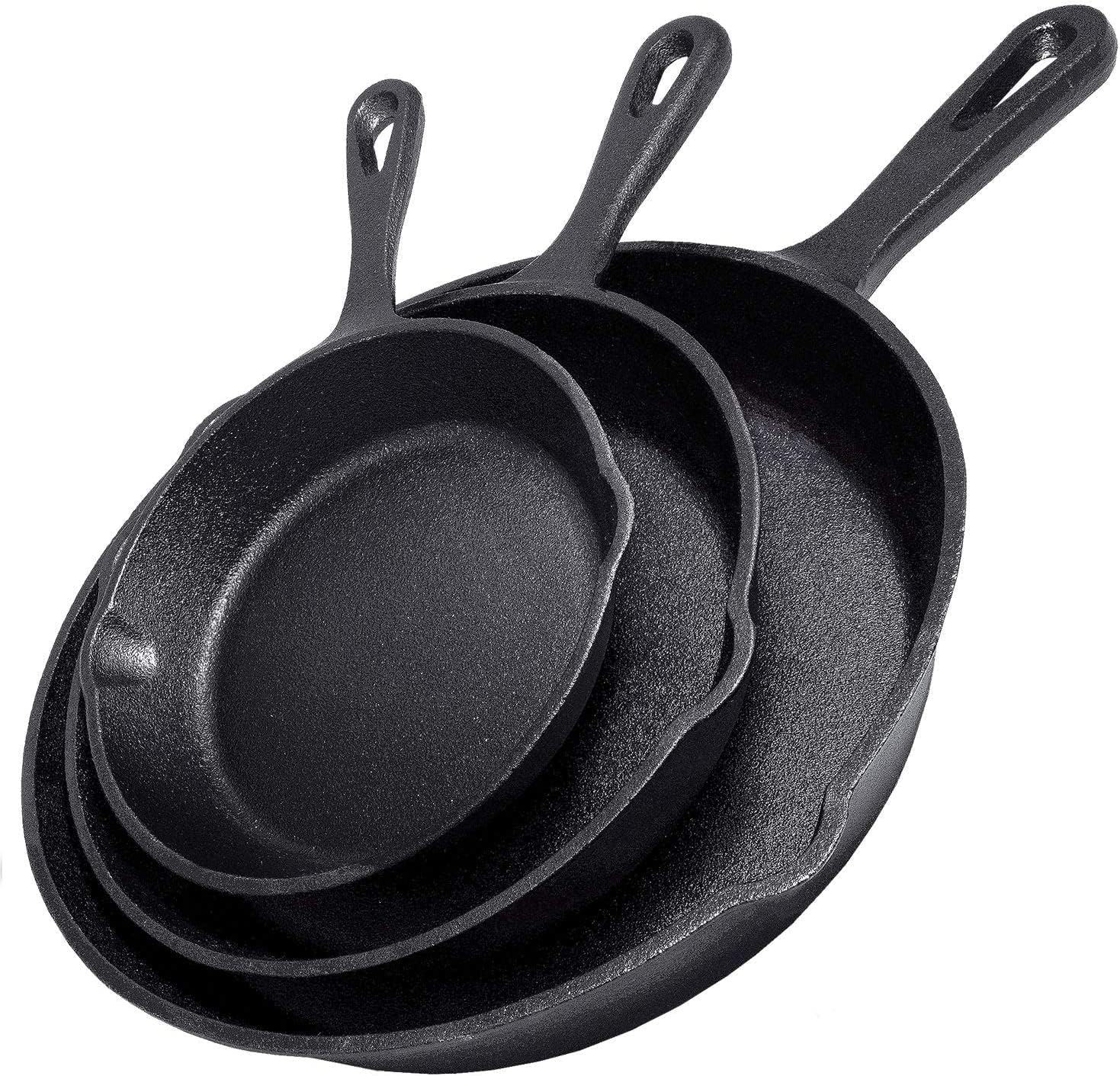 Cast Iron Corn - Patelnia żeliwna 14/16/20cm, nieprzywierająca, do omletów,