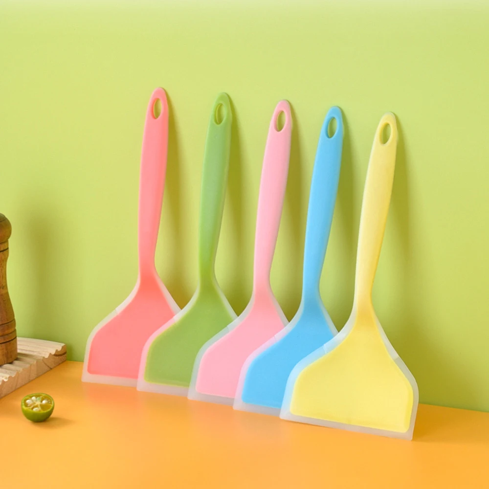 Okonomiyaki Spatula - 1PC Silikonowa szpatułka z szerokimi ustami
