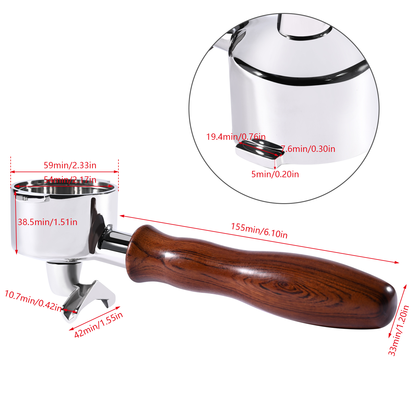 Portafilter 51 mm z podwójnym  – Delonghi Espresso Ecp3420 recenzja i cena