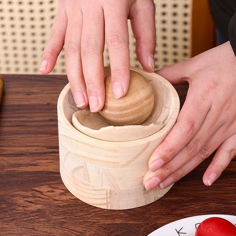 1 Zestaw Drewnianych Foremek d – Dumpling Press Set recenzja i cena