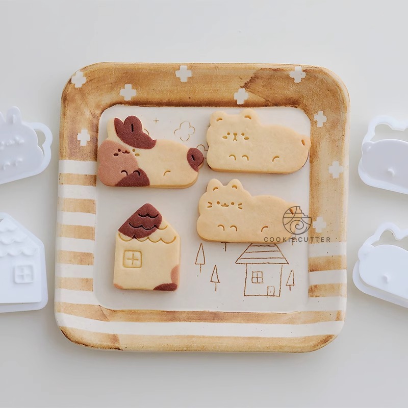 Wykrawaczki do ciastek w kszta – Bunny Cake Mold recenzja i cena