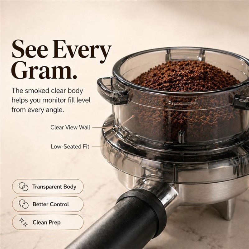 Lejek dozujący A65T-Twist-Lock – Breville Espresso Barista Express recenzja i cena