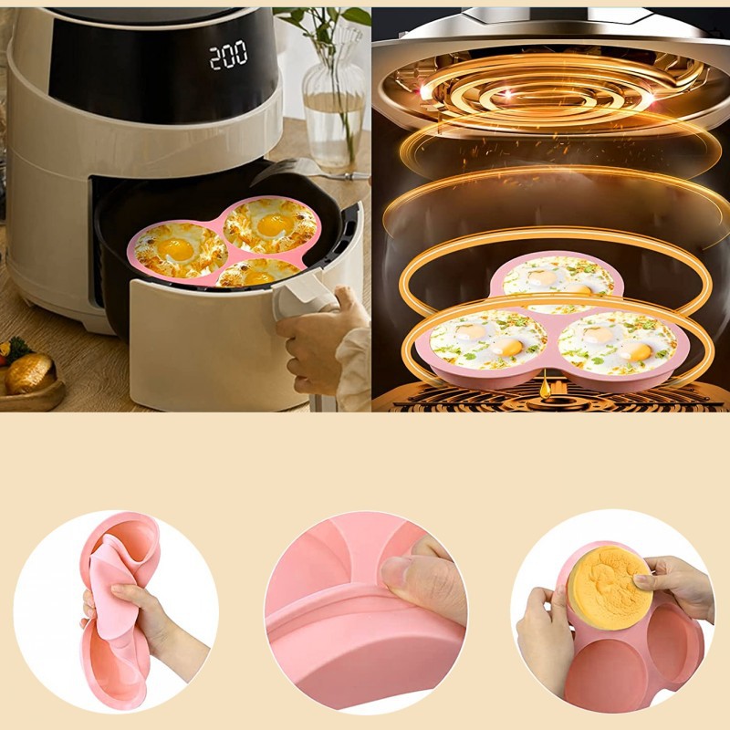 Forma silikonowa wielokrotnego – Egg Waffle Pan recenzja i cena