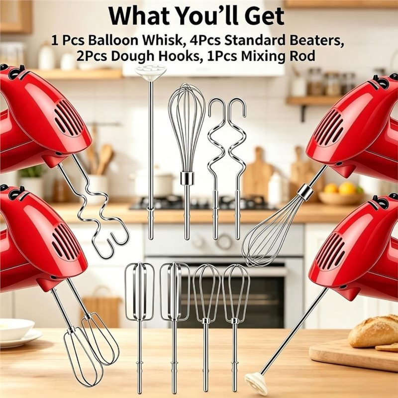 A92G HOT-Zestaw haków do ciast – Kitchenaid Mixer Hand Mixer recenzja i cena