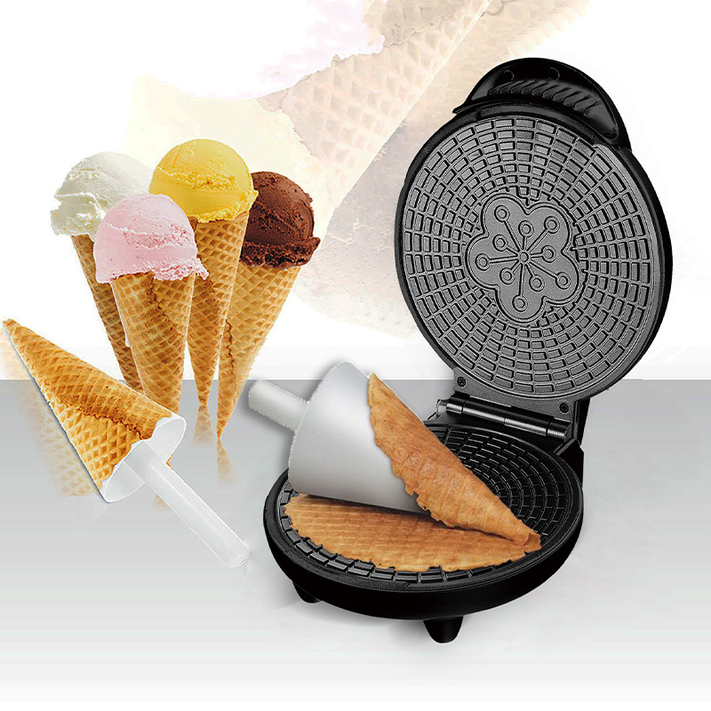 Elektryczne chrupiące maszynka – Waffle Cone Maker recenzja i cena