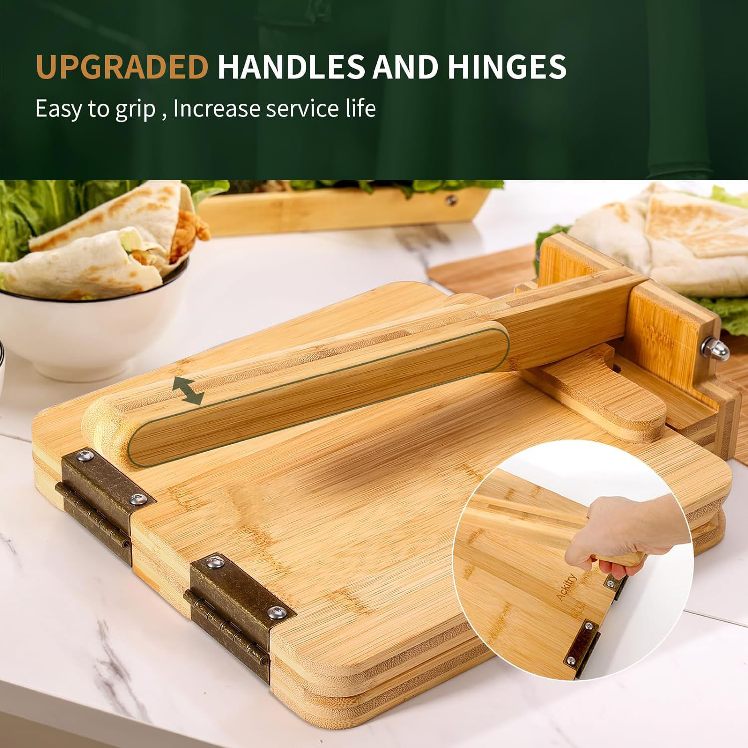 Popularna praska do tortilli z – Dumpling Press Set recenzja i cena