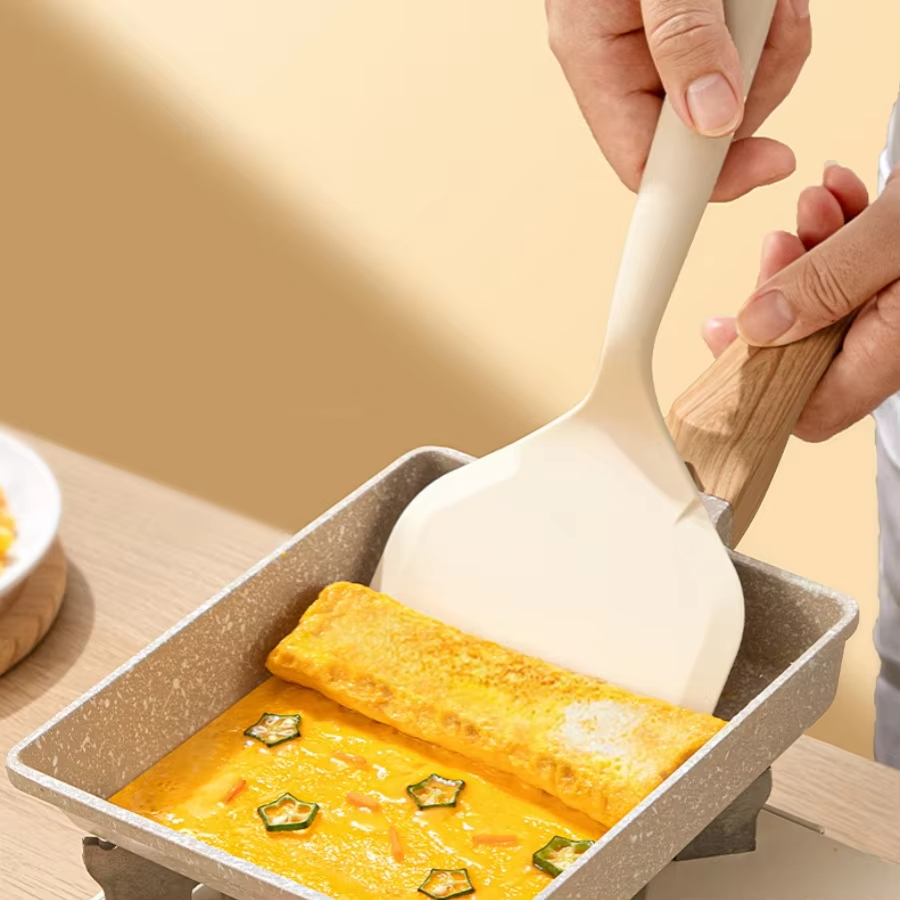 1 szt. silikonowa szpatułka od – Mini Pancake Griddle recenzja i cena