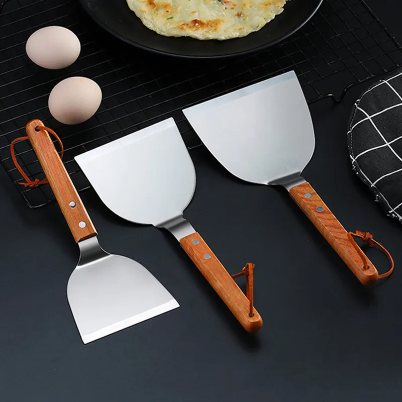 Łopatka do teppanyaki ze stali – Okonomiyaki Spatula recenzja i cena
