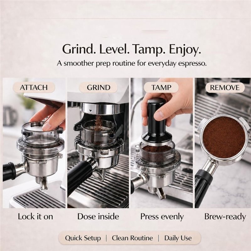Promocja! Lejek do portafilter – Breville Espresso Barista Express recenzja i cena