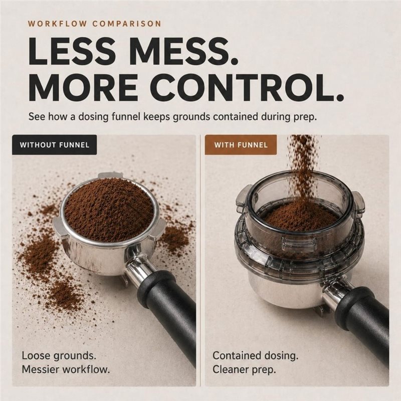 Promocja! Lejek do portafilter – Breville Espresso Barista Express recenzja i cena