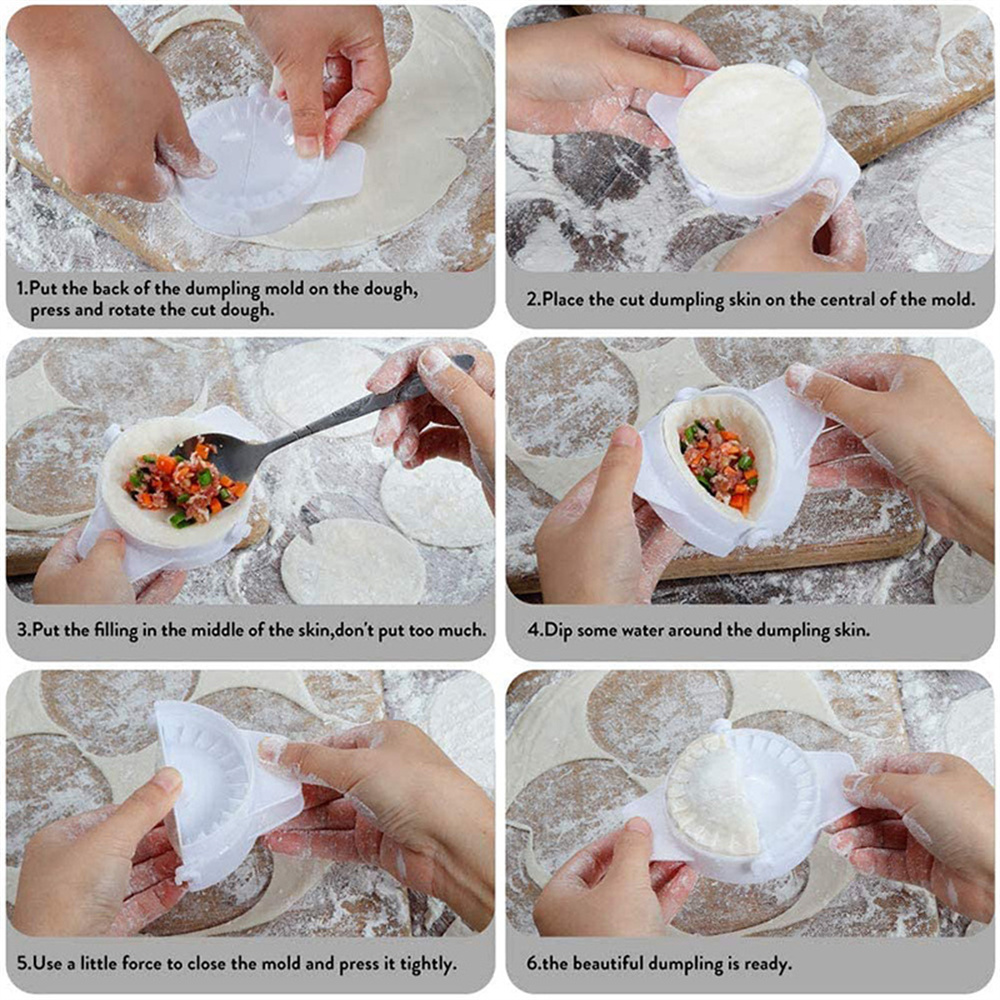 4 Rozmiar Forma do pierogów DI – Dumpling Press Set recenzja i cena