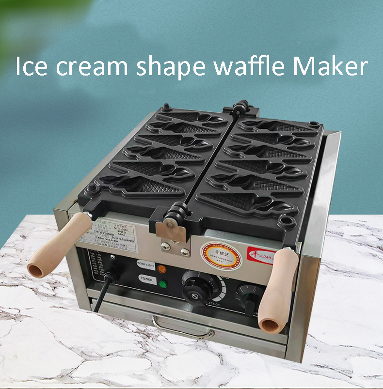 Elektryczna maszyna do robieni – Waffle Cone Maker recenzja i cena