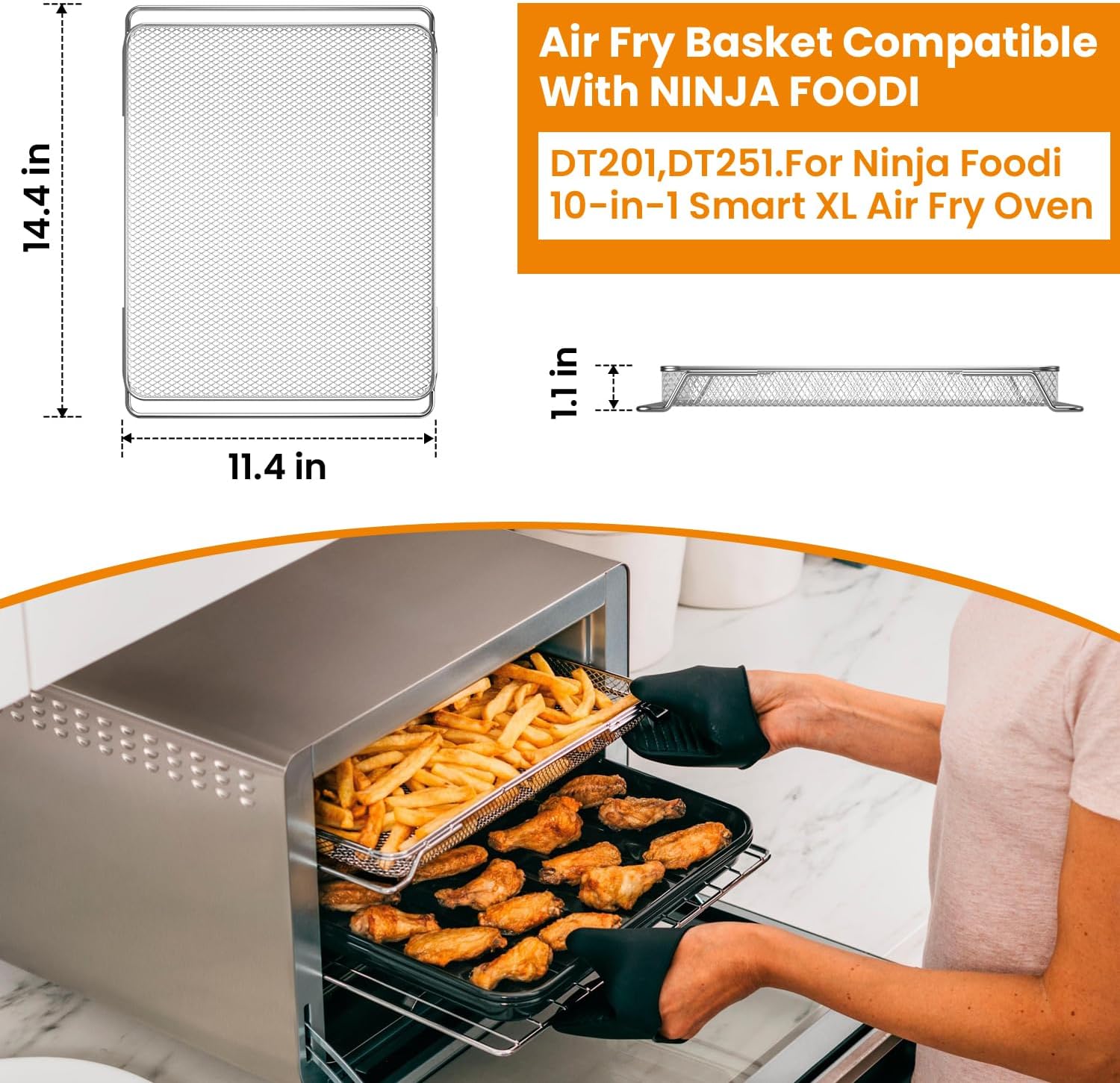 Kosz do frytkownicy beztłuszcz – Ninja Air Fryer Dt201 recenzja i cena