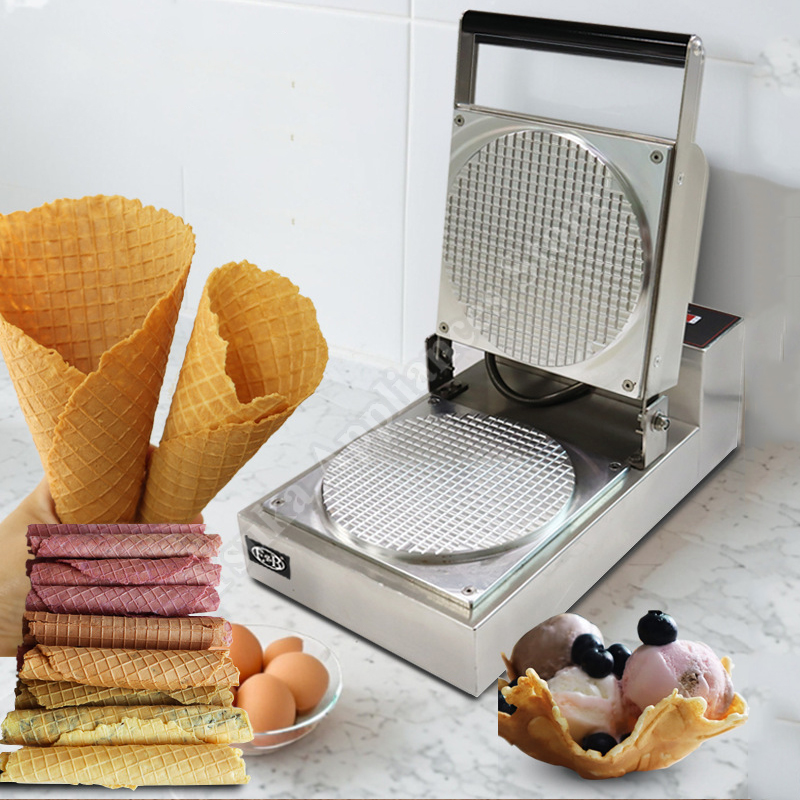 Elektryczna mała maszyna do ro – Waffle Cone Maker recenzja i cena
