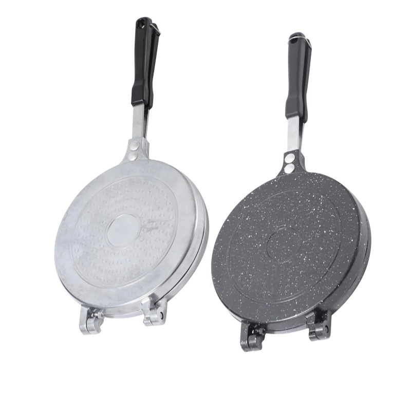 Dwustronna patelnia ze stopu a – Mini Pancake Griddle recenzja i cena